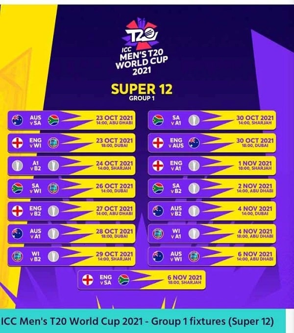 T20 World Cup Schedule Announced, When Will the Pak-India Match? T20 World Cup Schedule Announced, When Will the Pak-India Match?