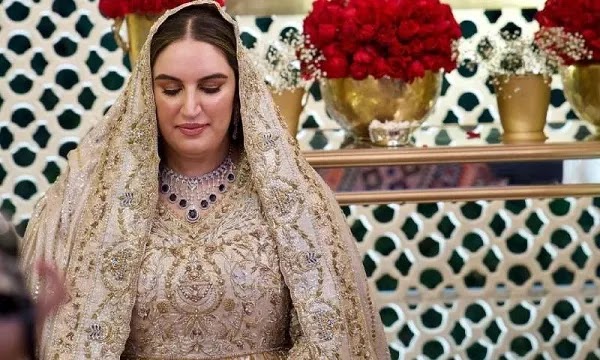 Bakhtawar Bhutto's Wedding Dress Was Made