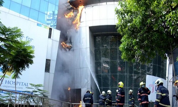 Fire at Covid-19 Center in Mumbai Killed 10