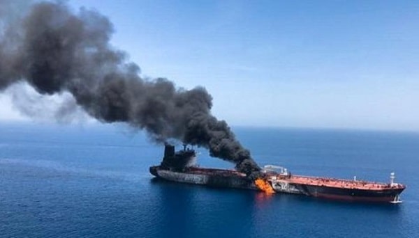 Drone Strike on Iranian Oil Tanker Near Syria