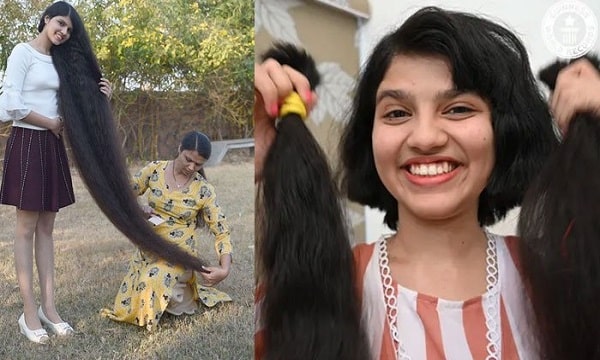 Indian Girl Cuts Hair After 12 Years