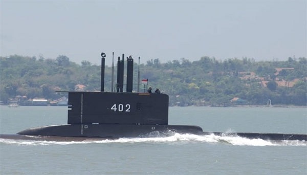 Indonesian Navy Submarine Missing in the Coast of Bali