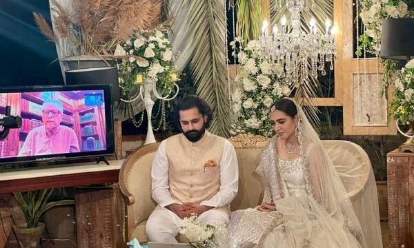 Mansha Pasha, Jibran Nasir Get Married