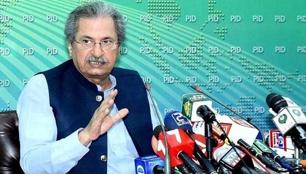 Matric and Inter Exams Will Be Held Third Week of May, Shafqat Mahmood