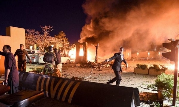 Quetta, Bomb Blast in the Parking of Serena Hotel Killed 4 People