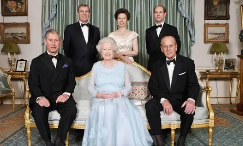 Prince Philips Family Photo