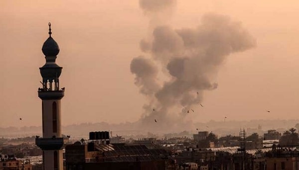 Israel's Brutal Bombing on Gaza, 20 Palestinian Martyred