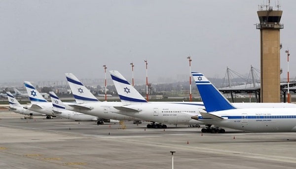 Israel's War Frenzy, Tel Aviv Airport Sansan, Canceled 89 Flights a Day