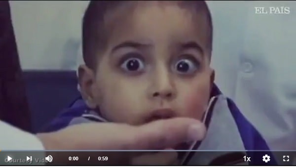 Shocking Video of a Traumatized Palestinian Child