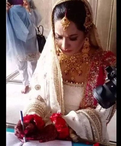 Actress Jia Ali wedding