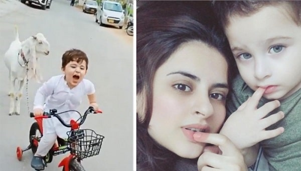 Actress Fatima Affandi's Son's Video Goes Viral