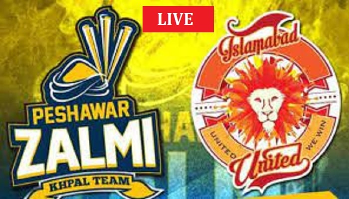 Islamabad United Vs Peshawar Zalmi Live Streaming, PZVIU LIVE