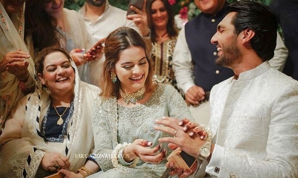 Minal Khan Engagement with Ahsan Mohsin, News Gone Viral on Social Media