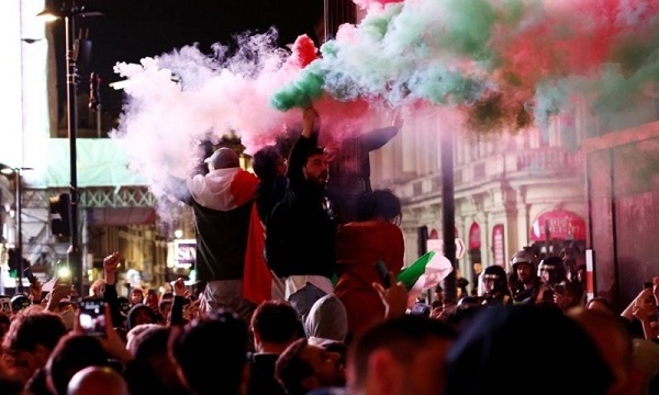 Euro Cup Celebrations in Italy One Killed Many Injured