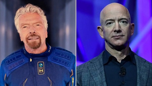 The United States refuses to recognize the two billionaire astronauts as astronauts