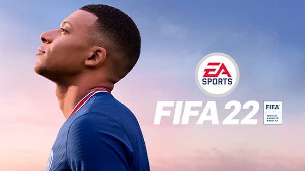 THE COVER OF FIFA 22