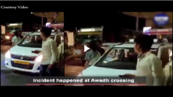 Video: Woman Slapping Taxi Driver in India