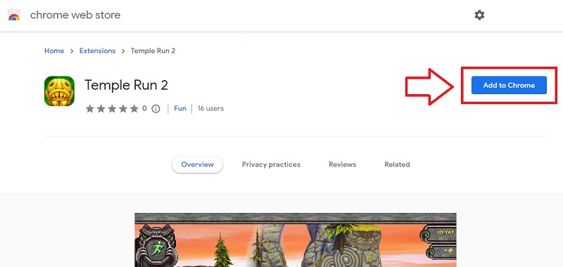Install Temple Run 2 Unblocked Extension on Chrome?