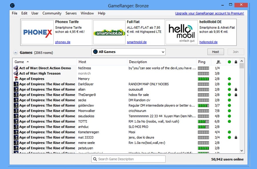 GameRanger Download for Windows 10/7 PC