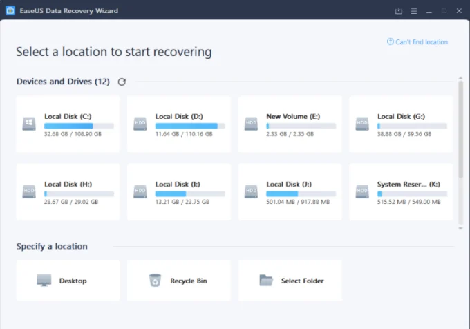 Best Free Data Recovery Software for Windows 10/7 & MAC PC - EaseUS Data Recovery Wizard