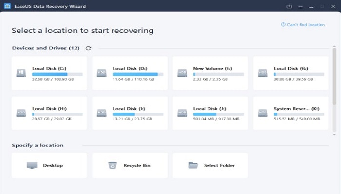 Data Recovery Wizard Free for Windows 10/7 [64/32-bit]