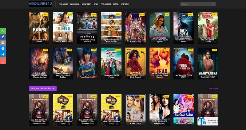 HindiLinks4u - Watch & Download Movies & TV Shows for Free in Full HD | Hindilinks.com