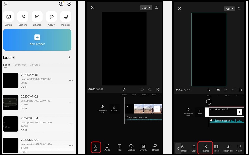 How to Reverse a Video on Capcut? Reverse Capcut Video on Android, and iOS