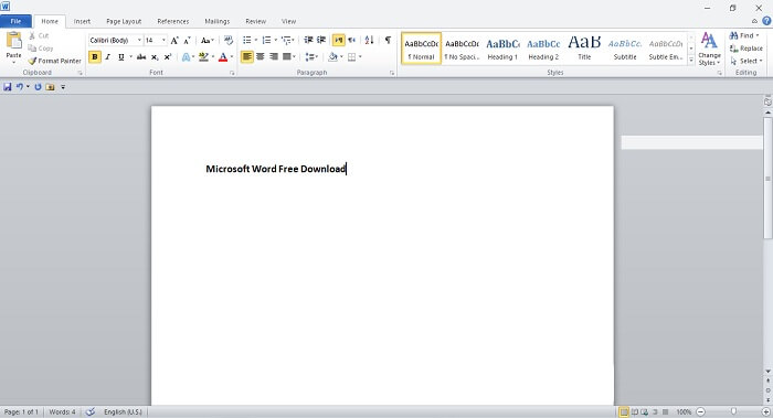 Microsoft Word Download for Free on Windows 7/10 PC