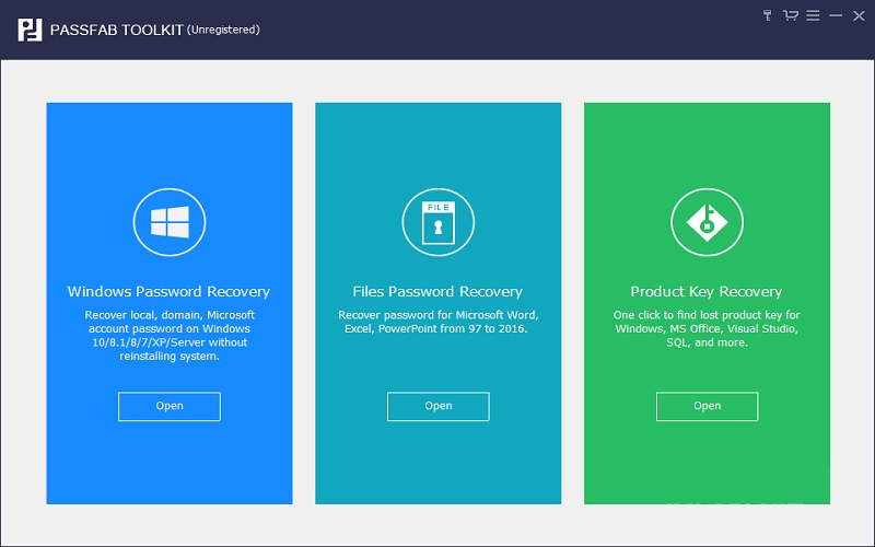 PassFab Toolkit Download 1.0.0.1 for Windows 10/7 PC