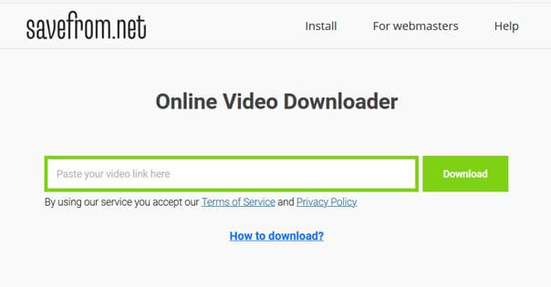 SaveFrom .Net Online YouTube Downloader  Review 2022