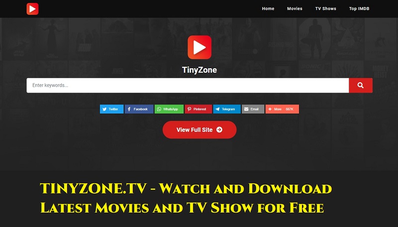 TinyZone TV: Watch Top Movie Movies and TV Shows for free on TinyZone.TV