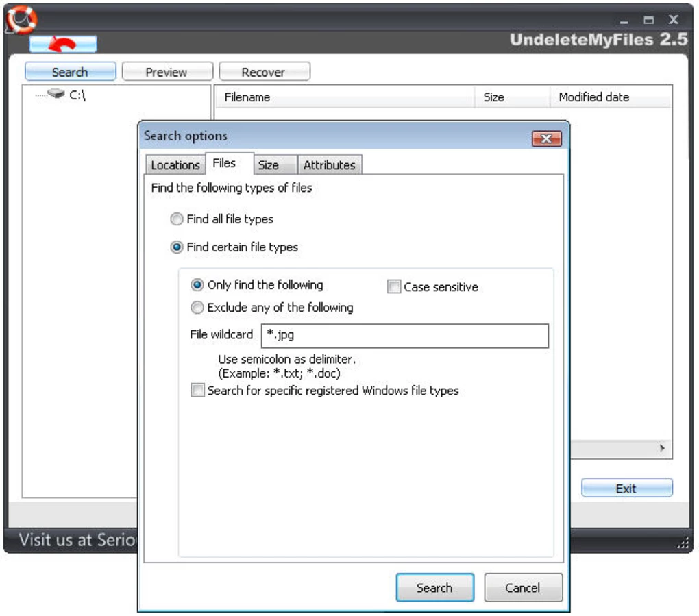 UndeleteMyFiles Pro