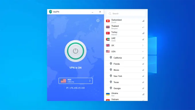 VeePN Chrome Extension Download - Free VPN Proxy