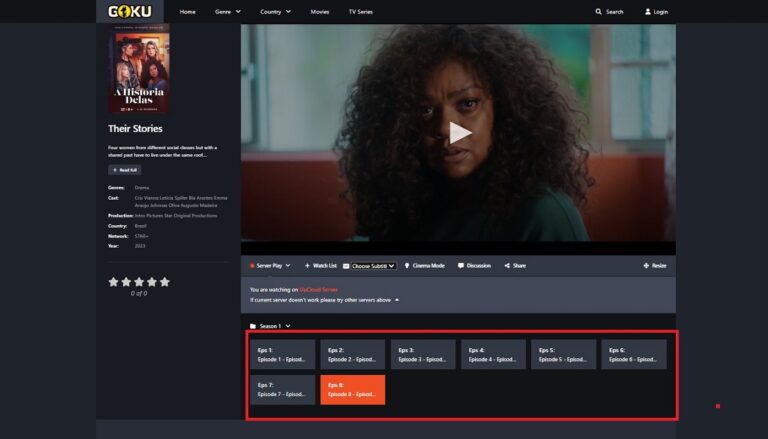 GOKU.TU Video Player - Playing Movie