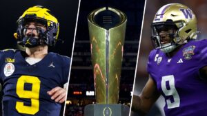How to Watch Michigan vs. Washington CFP National Championship Final 2024 Without Cable?
