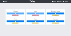 Zefoy.Com: Tiktok Likes & Views Generator