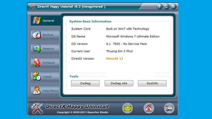 DirectX Happy Uninstall Free Download for Windows 7/10 PC