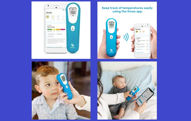 Kinsa QuickScan Non-contact Smart Thermometer Review - Amazon Pricing