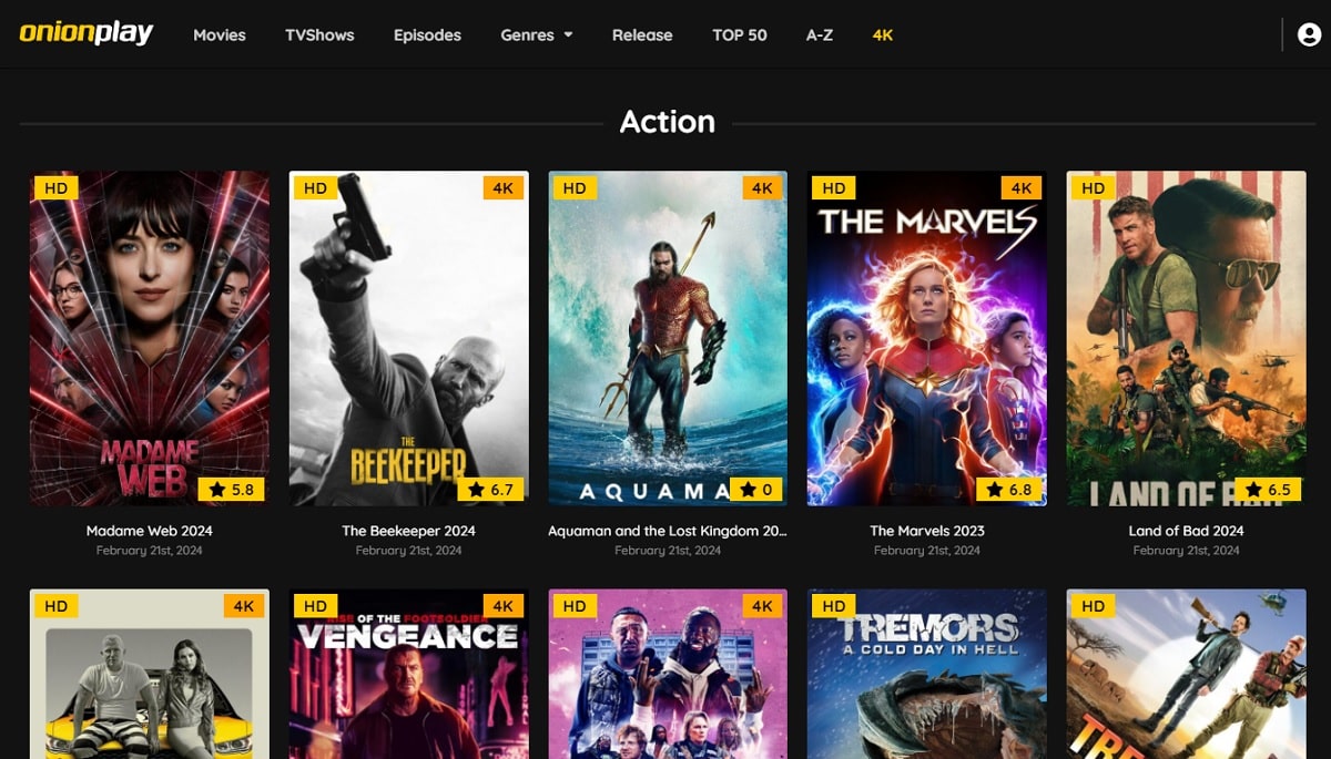 OnionPlay 2024: Watch Action Movies and TV Shows for Free