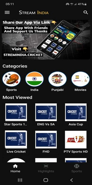 Stream India APK Download for Android & PC