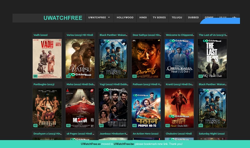 UWatchFree Movies Download and Watch Online in HD for free