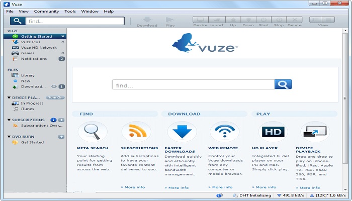 Vuze for Mac Download